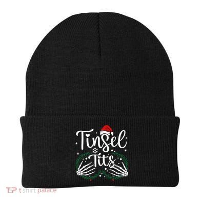Jingle Balls Tinsel Tits Matching Xmas Couples Beanie