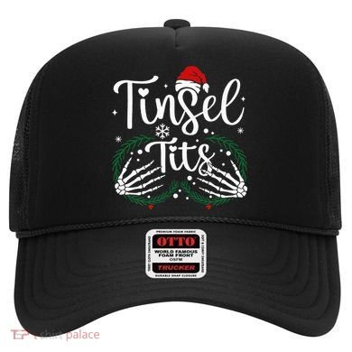 Jingle Balls Tinsel Tits Matching Xmas Couples Hat