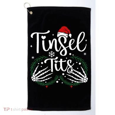 Jingle Balls Tinsel Tits Matching Xmas Couples Golf Towel