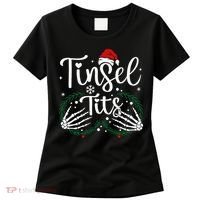 Jingle Balls Tinsel Tits Matching Xmas Couples Women's T-Shirt thumb 0