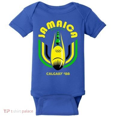 Jamaica Bobsled Team Vintage 1988 Baby Bodysuit