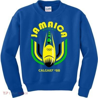 Jamaica Bobsled Team Vintage 1988 Kids Sweatshirt