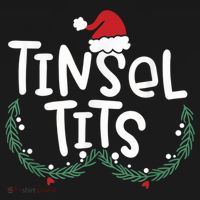 Jingle Balls Tinsel Tits Couples Christmas Matching Couple Women's Hoodie thumb 2