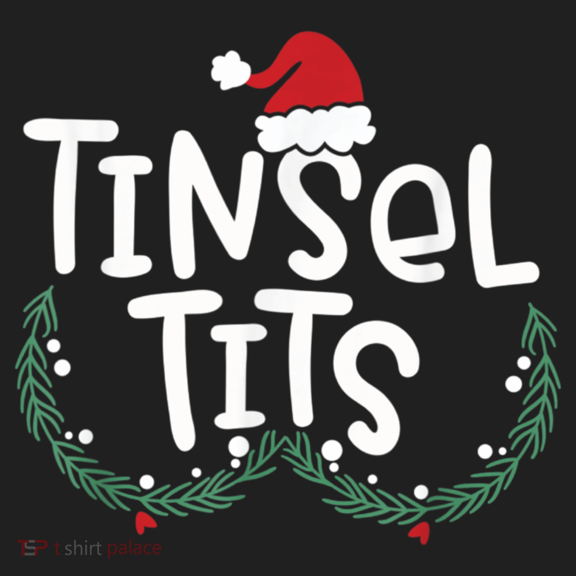 Jingle Balls Tinsel Tits Couples Christmas Matching Couple Hat