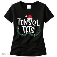 Jingle Balls Tinsel Tits Couples Christmas Matching Couple Women's T-Shirt thumb 0