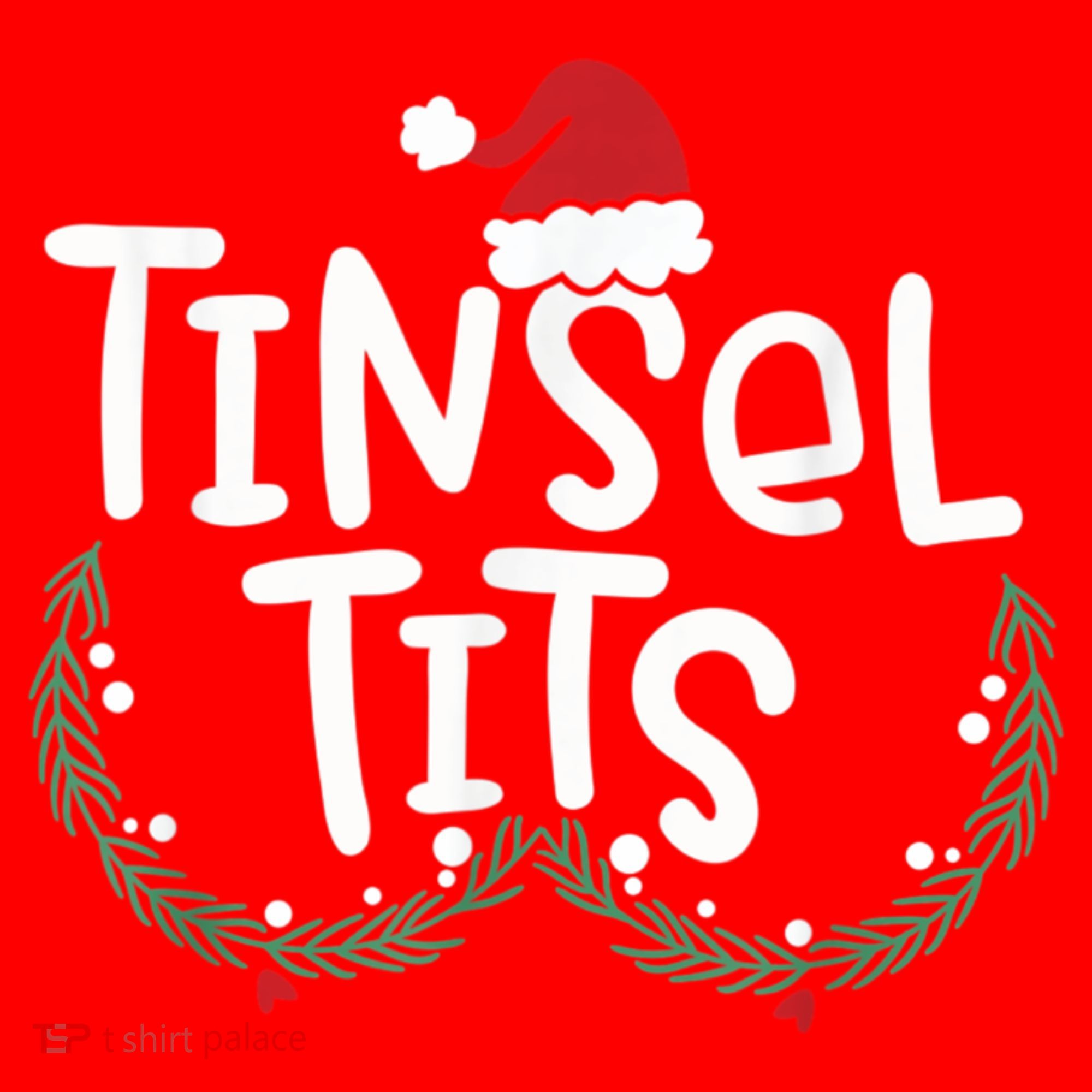 Jingle Balls Tinsel Tits Couples Christmas Matching Couple Santa Hat