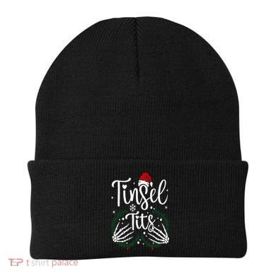 Jingle Balls Tinsel Tits Matching Christmas Couples Beanie