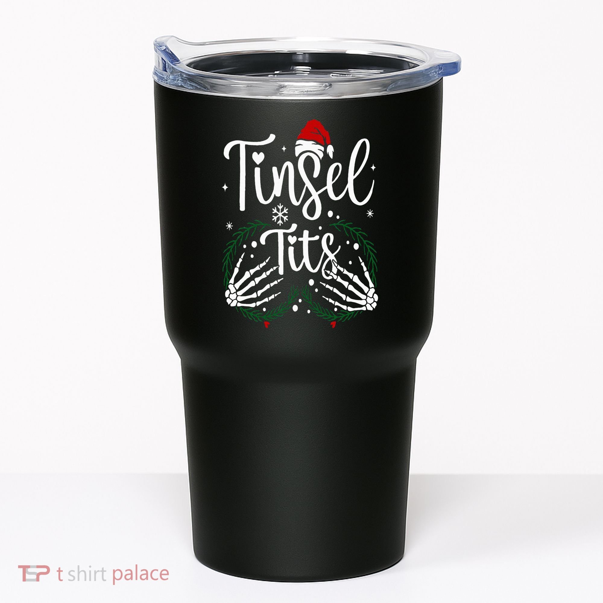 Jingle Balls Tinsel Tits Matching Christmas Couples Tumbler