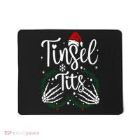 Jingle Balls Tinsel Tits Matching Christmas Couples Mousepad thumb 0