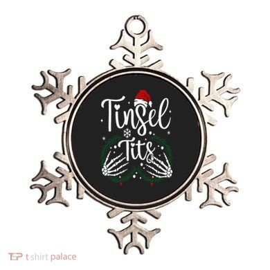 Jingle Balls Tinsel Tits Matching Christmas Couples Ornament