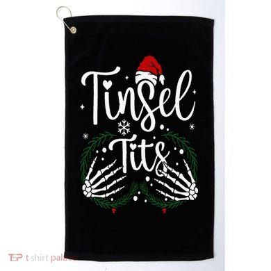 Jingle Balls Tinsel Tits Matching Christmas Couples Golf Towel
