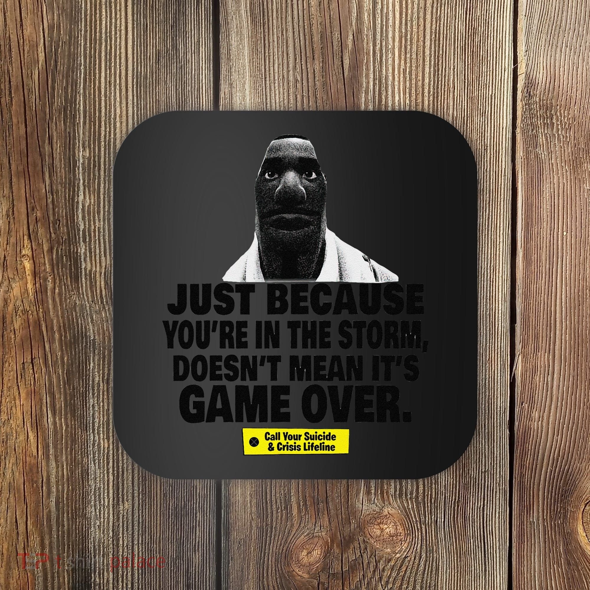 Just Because YouRe In The Storm DoesnT Mean ItS Game Over Coaster