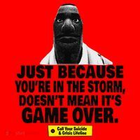 Just Because YouRe In The Storm DoesnT Mean ItS Game Over Santa Hat thumb 1