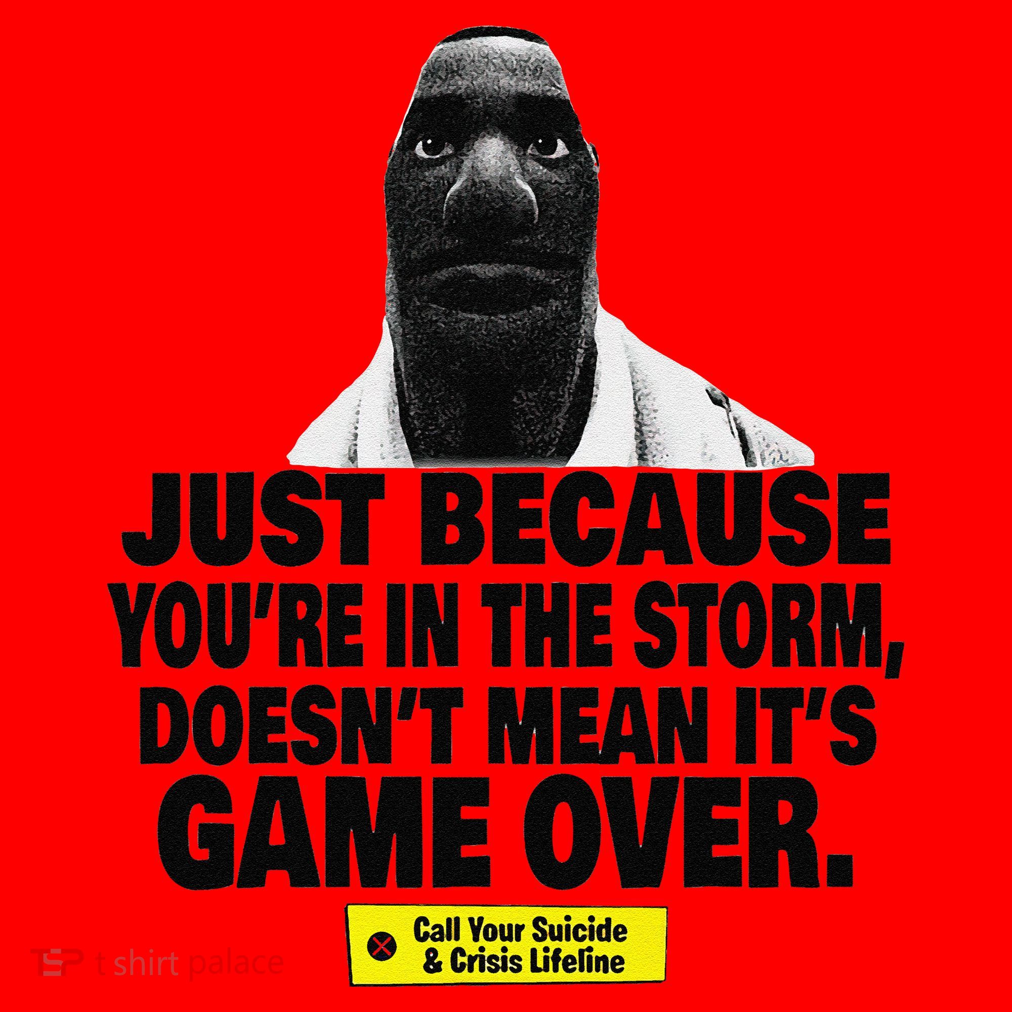 Just Because YouRe In The Storm DoesnT Mean ItS Game Over Santa Hat