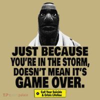 Just Because YouRe In The Storm DoesnT Mean ItS Game Over T-Shirt thumb 7