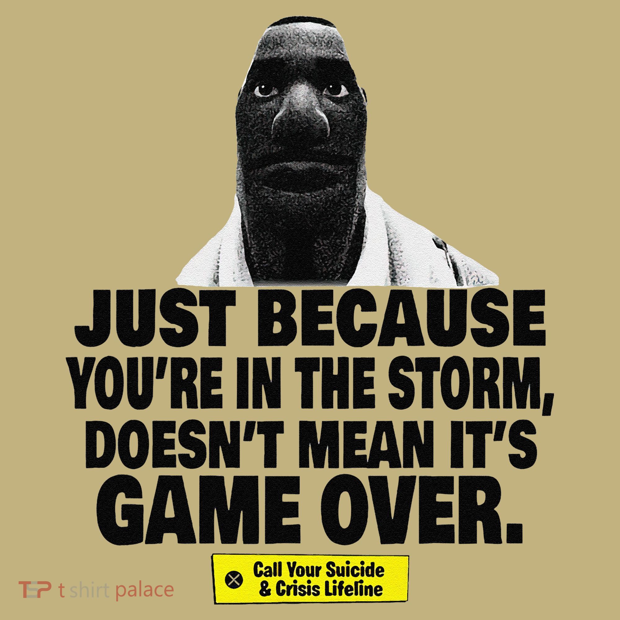 Just Because YouRe In The Storm DoesnT Mean ItS Game Over T-Shirt