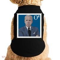 Joe Biden Zero Cents Stamp 0 Funny Worthless President Doggie Tank thumb 0