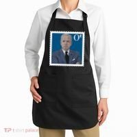 Joe Biden Zero Cents Stamp 0 Funny Worthless President Apron thumb 2