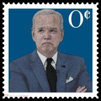 Joe Biden Zero Cents Stamp 0 Funny Worthless President Coffee Mug thumb 5