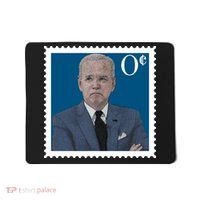 Joe Biden Zero Cents Stamp 0 Funny Worthless President Mousepad thumb 0