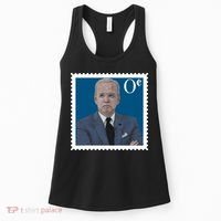 Joe Biden Zero Cents Stamp 0 Funny Worthless President Women's Tank Top thumb 0