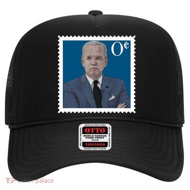 Joe Biden Zero Cents Stamp 0 Funny Worthless President Hat