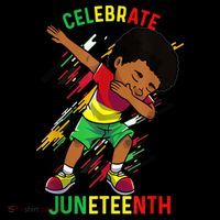 Juneteenth Celebrate 1865 King Dabbing Black African Boys Coffee Mug thumb 5