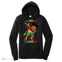 Juneteenth Celebrate 1865 King Dabbing Black African Boys Women's Hoodie thumb 0