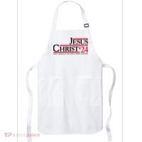 Jesus Christ 2024 Only Jesus Can Save This Nation Apron thumb 0