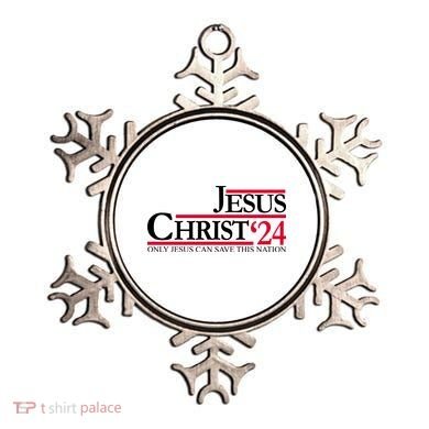 Jesus Christ 2024 Only Jesus Can Save This Nation Ornament
