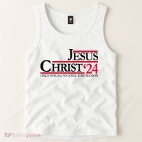 Jesus Christ 2024 Only Jesus Can Save This Nation Tank Top thumb 2