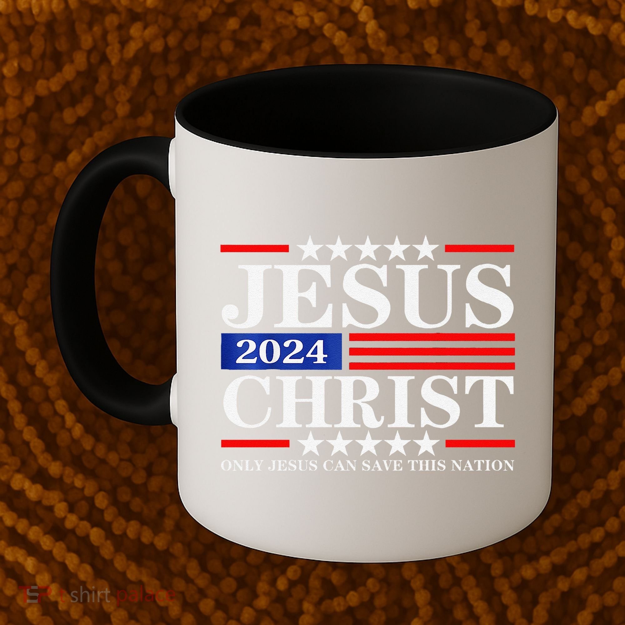Jesus Christ 2024 Only Jesus Can Save This Nation Premium Coffee Mug