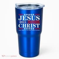 Jesus Christ 2024 Only Jesus Can Save This Nation Premium Tumbler thumb 0