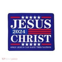 Jesus Christ 2024 Only Jesus Can Save This Nation Premium Mousepad thumb 0