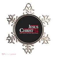 Jesus Christ 24 Only Jesus Can Save This Nation Ornament thumb 0