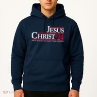 Jesus Christ 24 Only Jesus Can Save This Nation Hoodie thumb 2