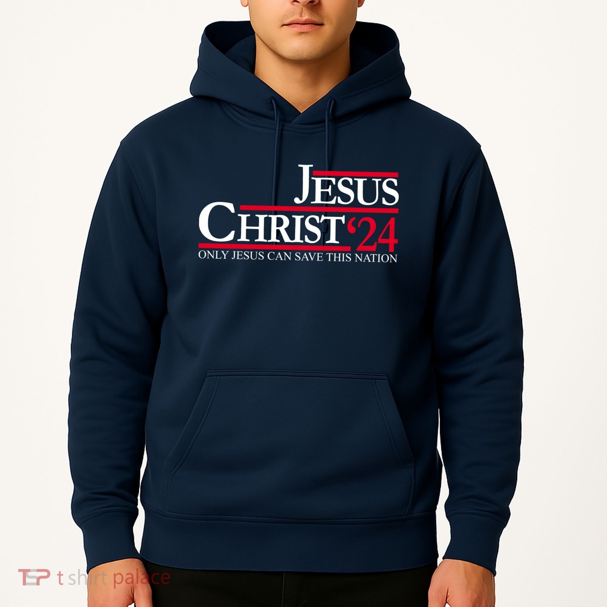 Jesus Christ 24 Only Jesus Can Save This Nation Hoodie
