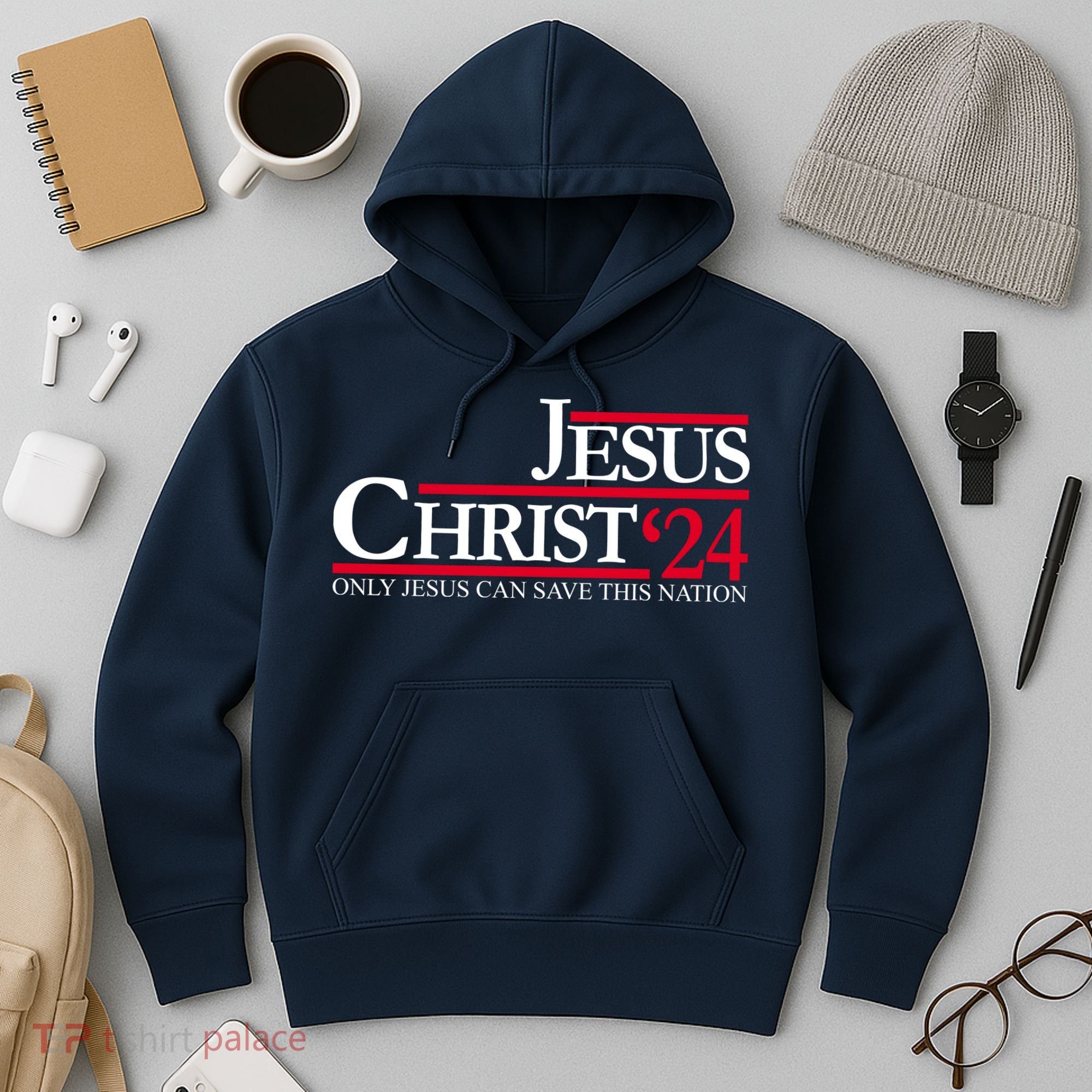 Jesus Christ 24 Only Jesus Can Save This Nation Hoodie