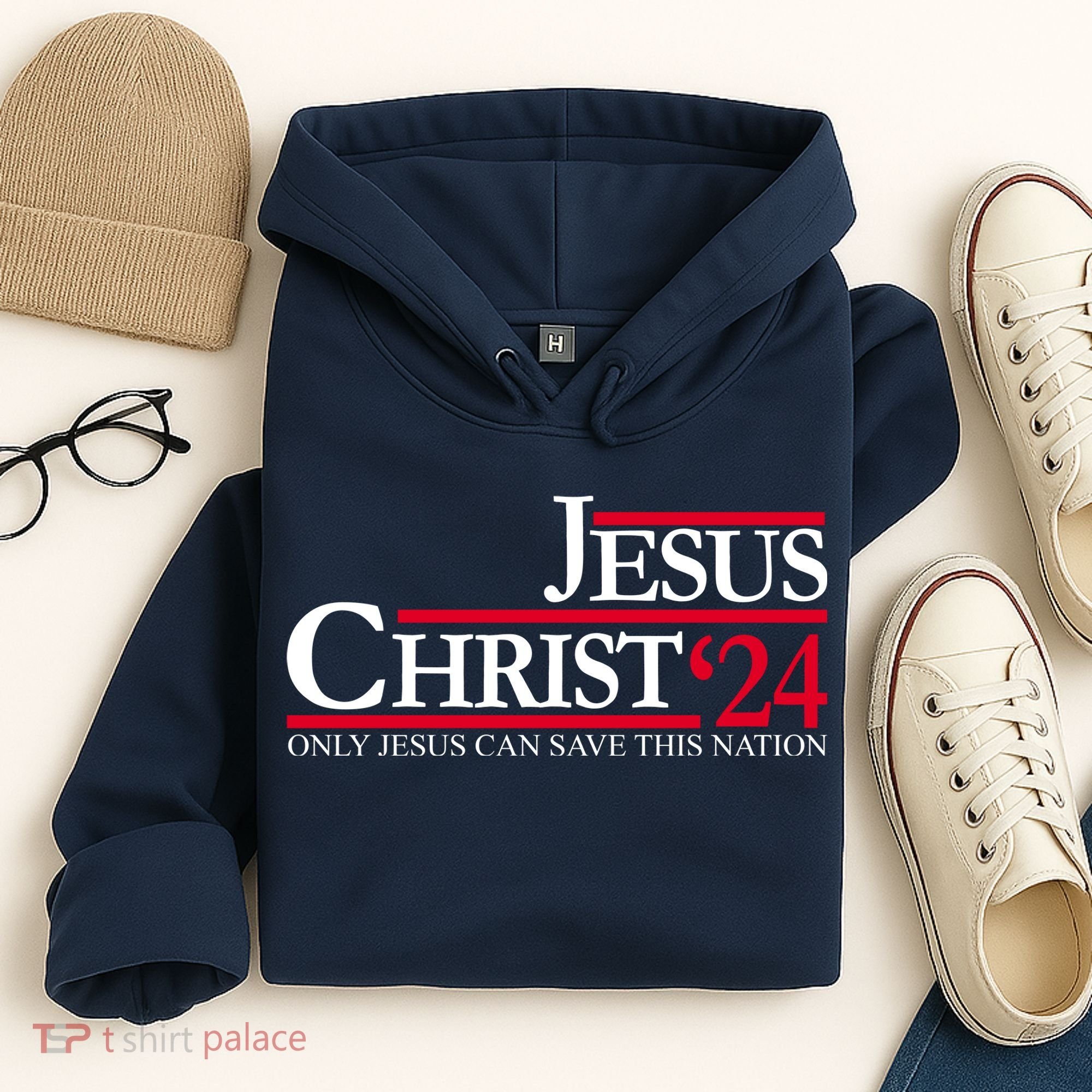 Jesus Christ 24 Only Jesus Can Save This Nation Hoodie