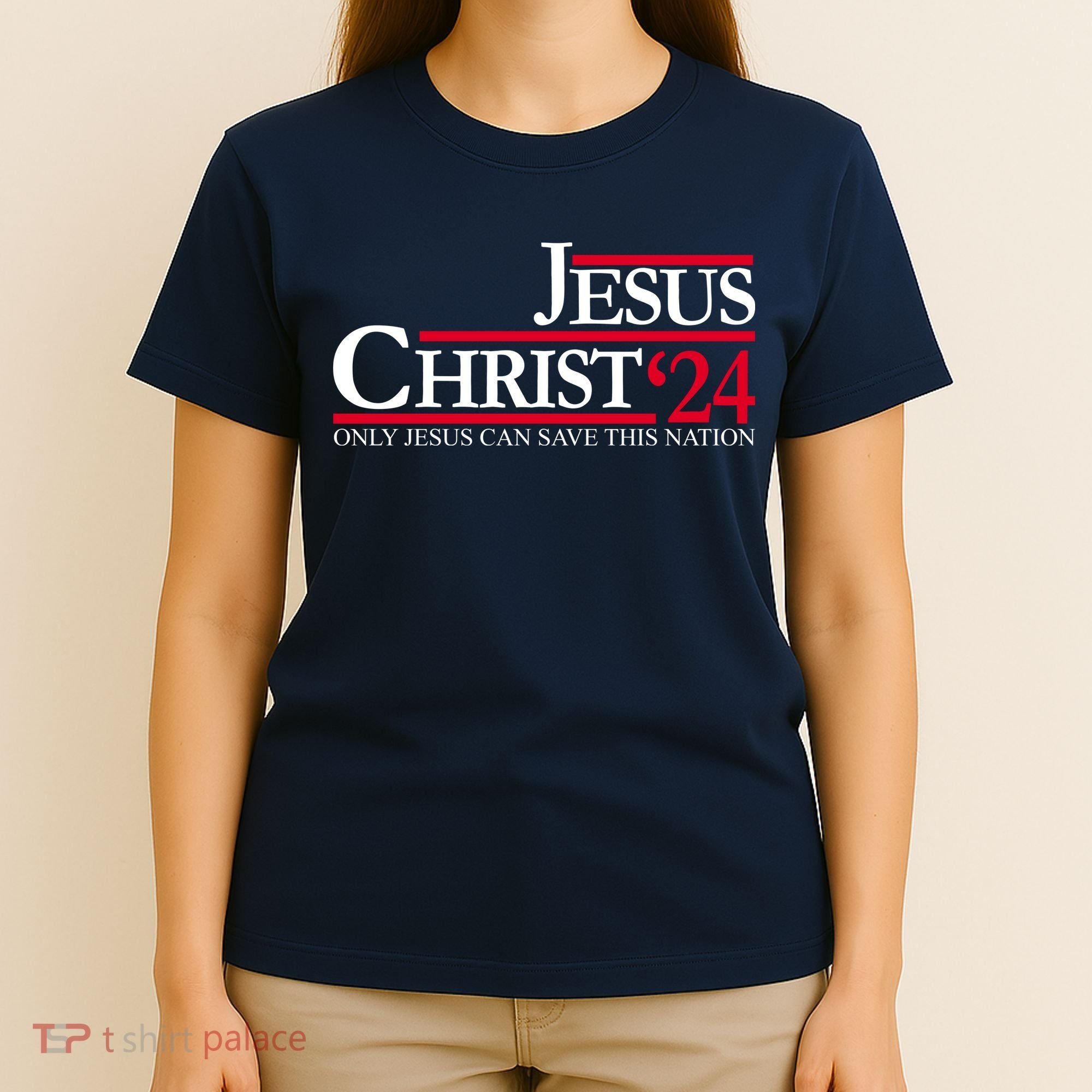 Jesus Christ 24 Only Jesus Can Save This Nation T-Shirt