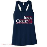 Jesus Christ 24 Only Jesus Can Save This Nation Women's Tank Top thumb 0