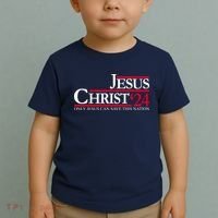 Jesus Christ 24 Only Jesus Can Save This Nation Toddler T-Shirt thumb 2