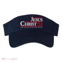Jesus Christ 24 Only Jesus Can Save This Nation Visor thumb 0