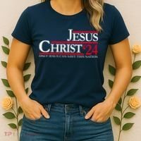 Jesus Christ 24 Only Jesus Can Save This Nation Women's T-Shirt thumb 2