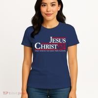 Jesus Christ 24 Only Jesus Can Save This Nation Women's T-Shirt thumb 4