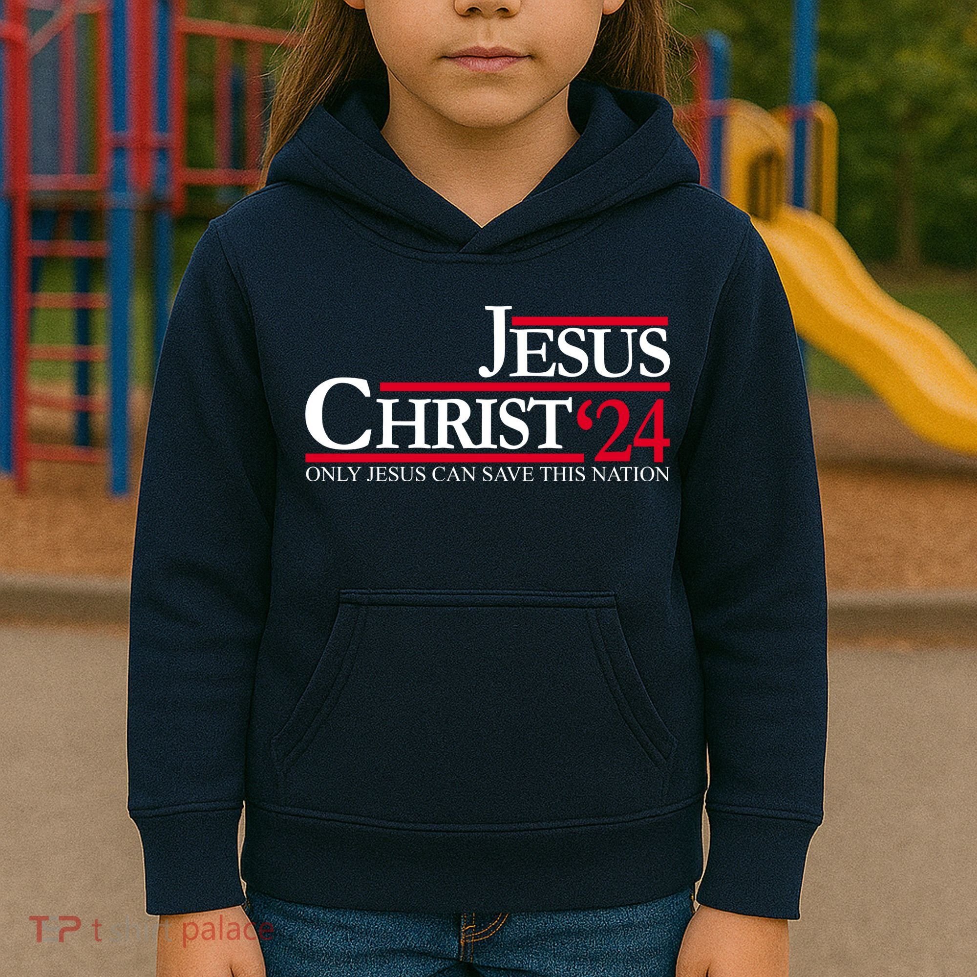 Jesus Christ 24 Only Jesus Can Save This Nation Kids Hoodie