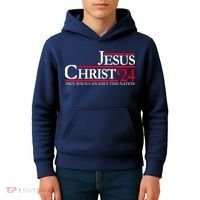Jesus Christ 24 Only Jesus Can Save This Nation Kids Hoodie thumb 4