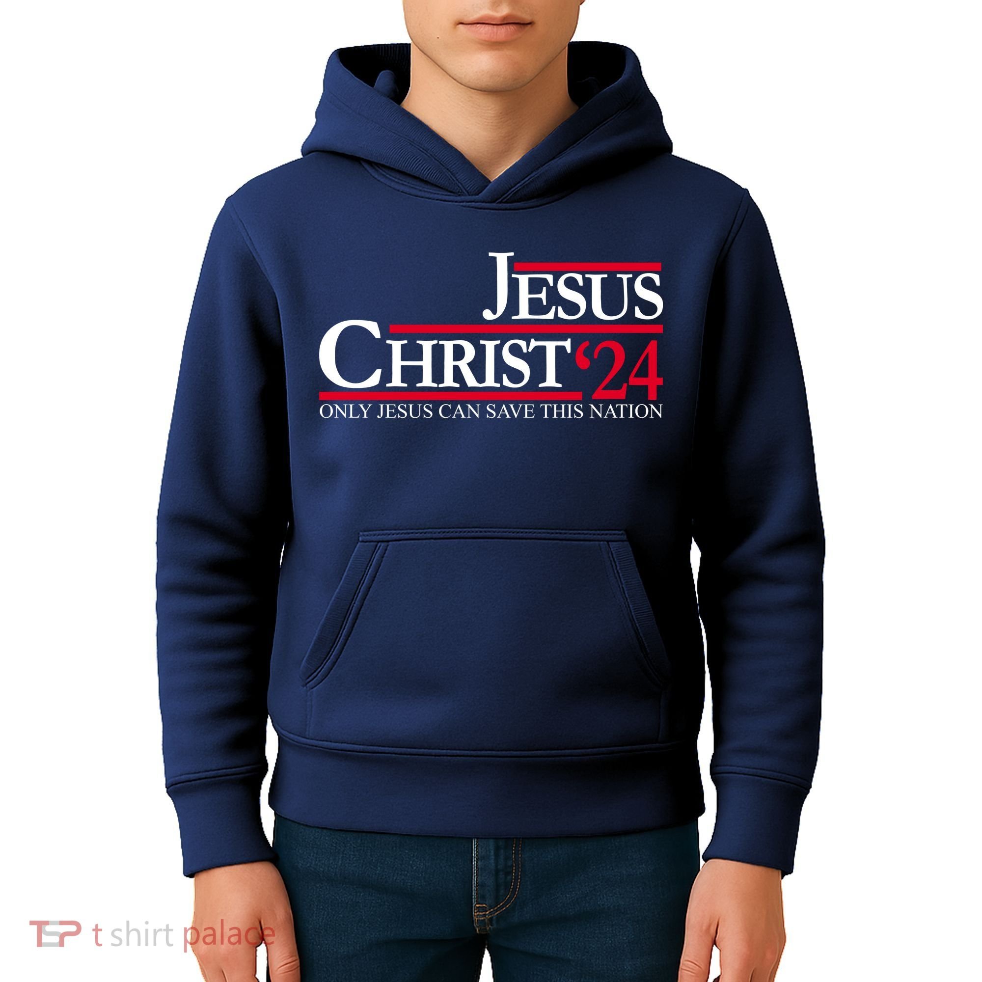 Jesus Christ 24 Only Jesus Can Save This Nation Kids Hoodie