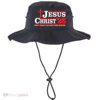 Jesus Christ 2026 Only Jesus Can Save This Nation Bucket Hat thumb 0