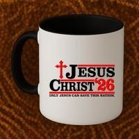 Jesus Christ 2026 Only Jesus Can Save This Nation Coffee Mug thumb 2